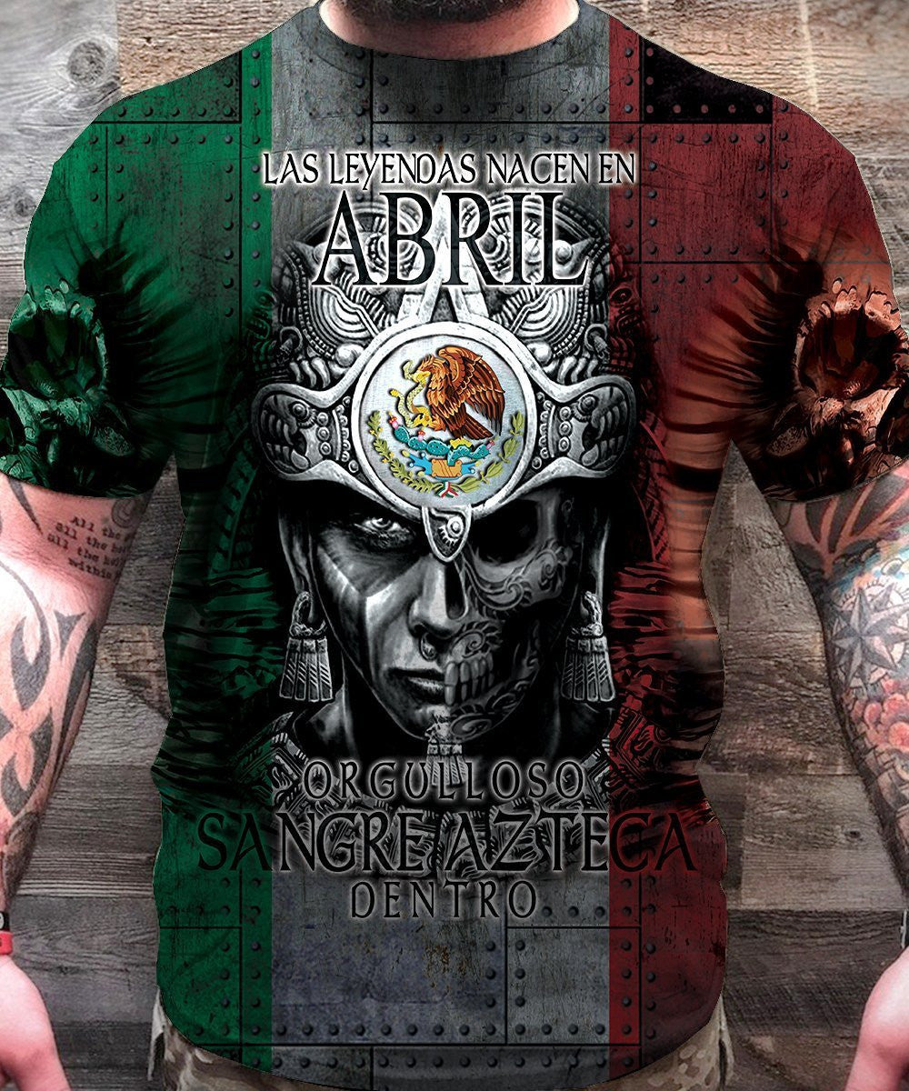 3D All Over Aztec Warrior Mexican 04 Hoodie - Amaze Style�?�