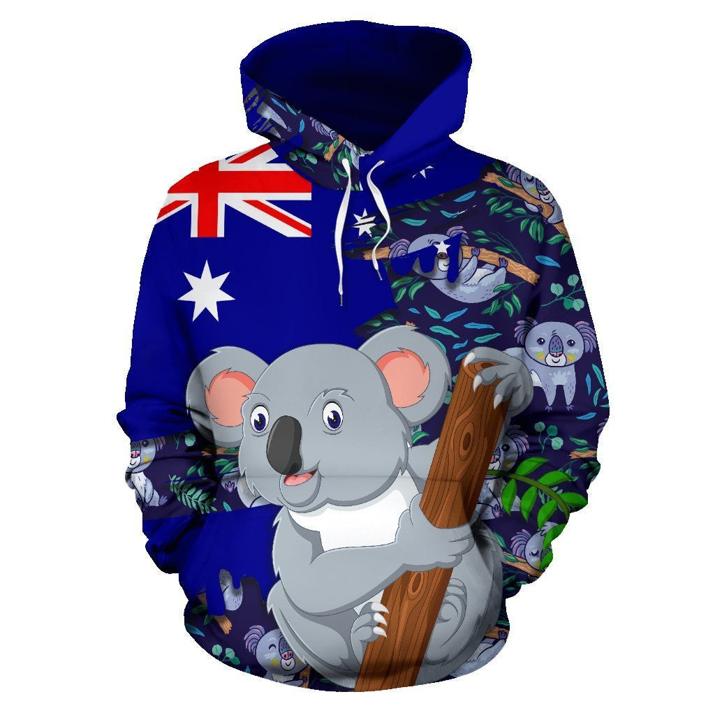 Australia Koala All Over Hoodie JT6 - Amaze Style�?�