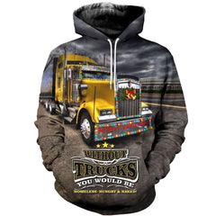 3D All Over Printed Christmas Truck Shirts And Shorts