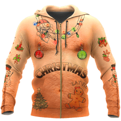 Real Christmas Tattoos All Over Printed hoodie