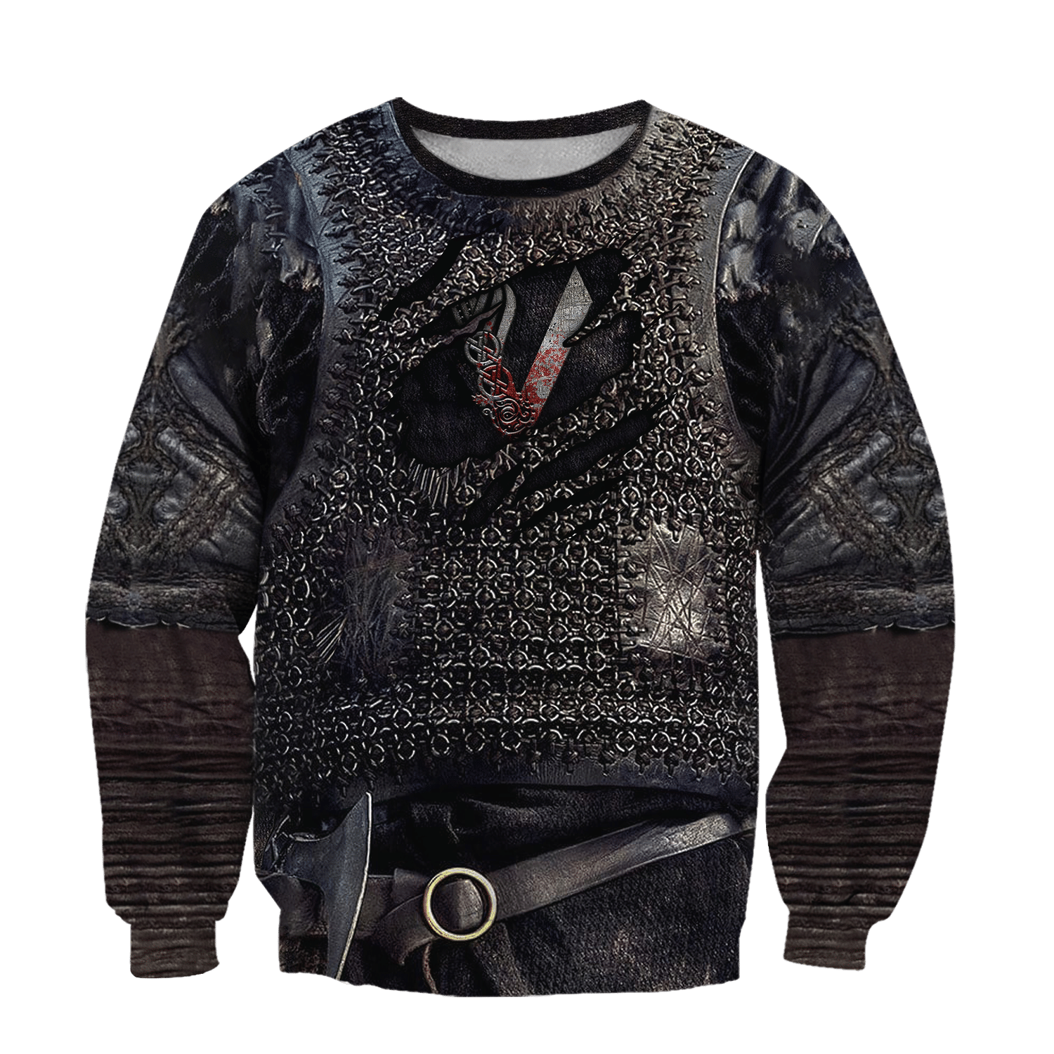 3D All Over  Printed Vikings Armor Tops