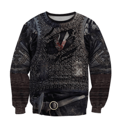 3D All Over  Printed Vikings Armor Tops