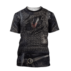 3D All Over  Printed Vikings Armor Tops