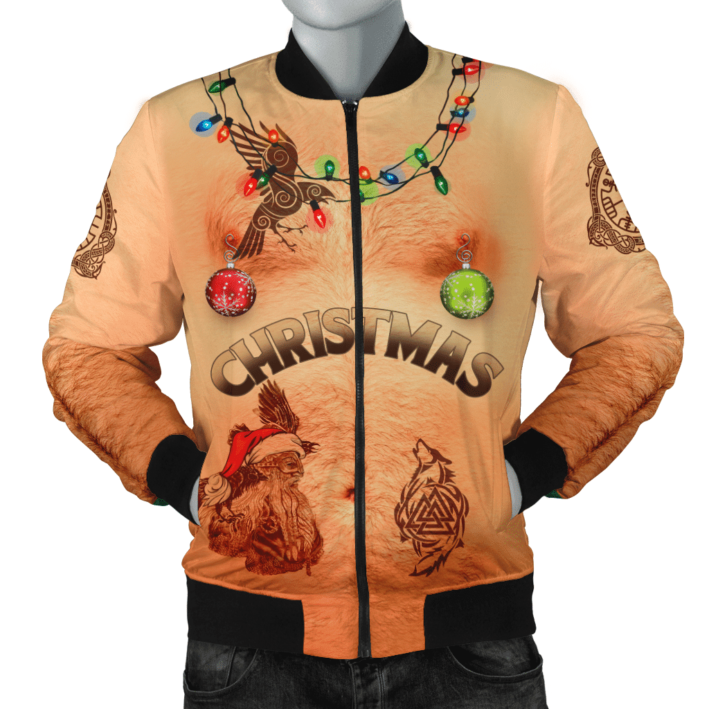 Real Viking Christmas Tattoos All Over Printed Hoodie