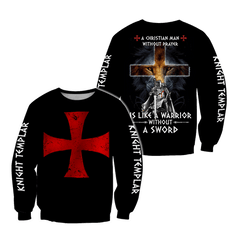 A Christian Man Shirts Hoodie 3D All Over Printed