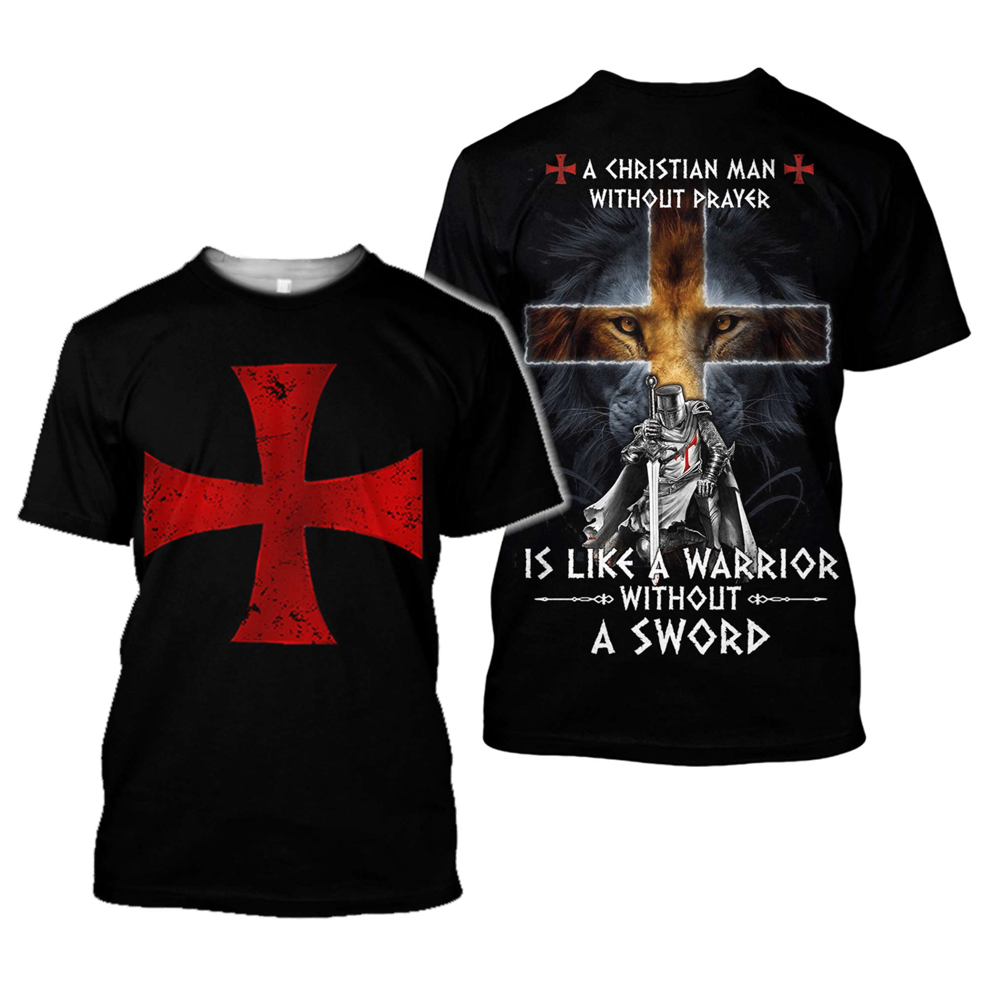 A Christian Man Shirts Hoodie 3D All Over Printed