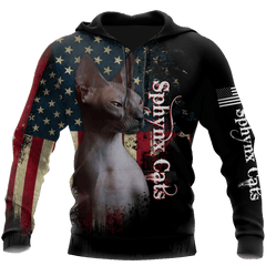 American Sphynx cat 3D printed shirts for men and women - Amaze Style�?�-Apparel