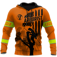 America Logger Man Orange Unisex Shirts TR0910205 - Amaze Style�?�-Apparel