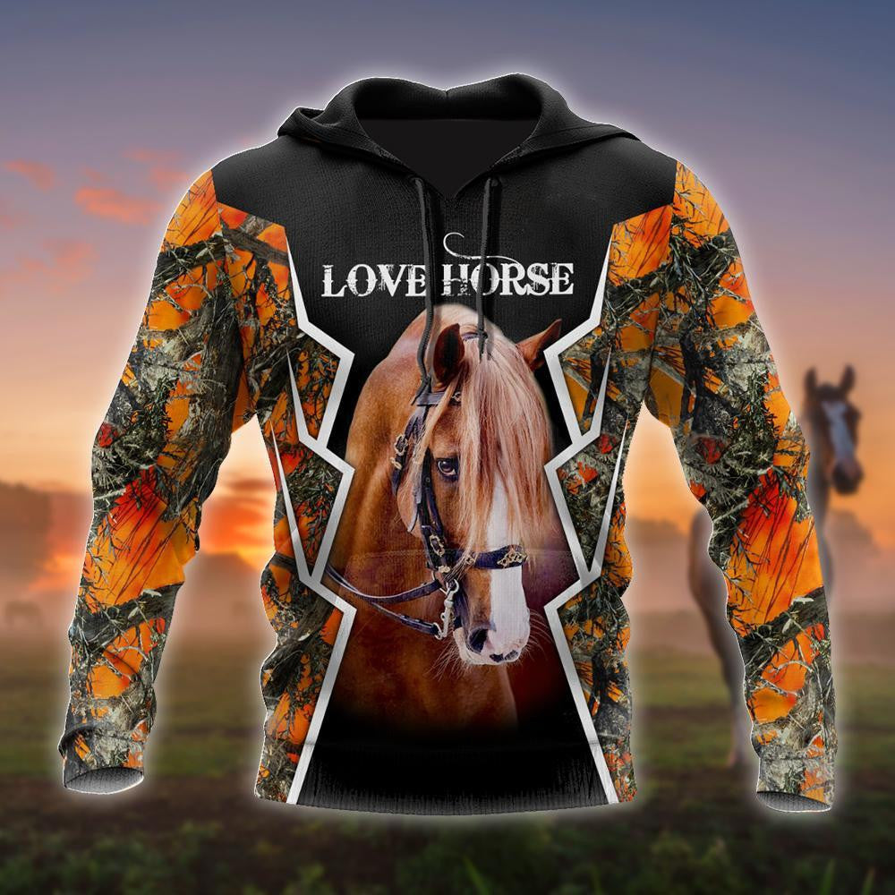 American Quarter Horse Camo 3D All Over Printed Shirts For Men And Women TR1712201CL - Amaze Style�?�-Apparel