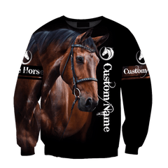 Love Horse 3D All Over Printed Shirts Hoodie