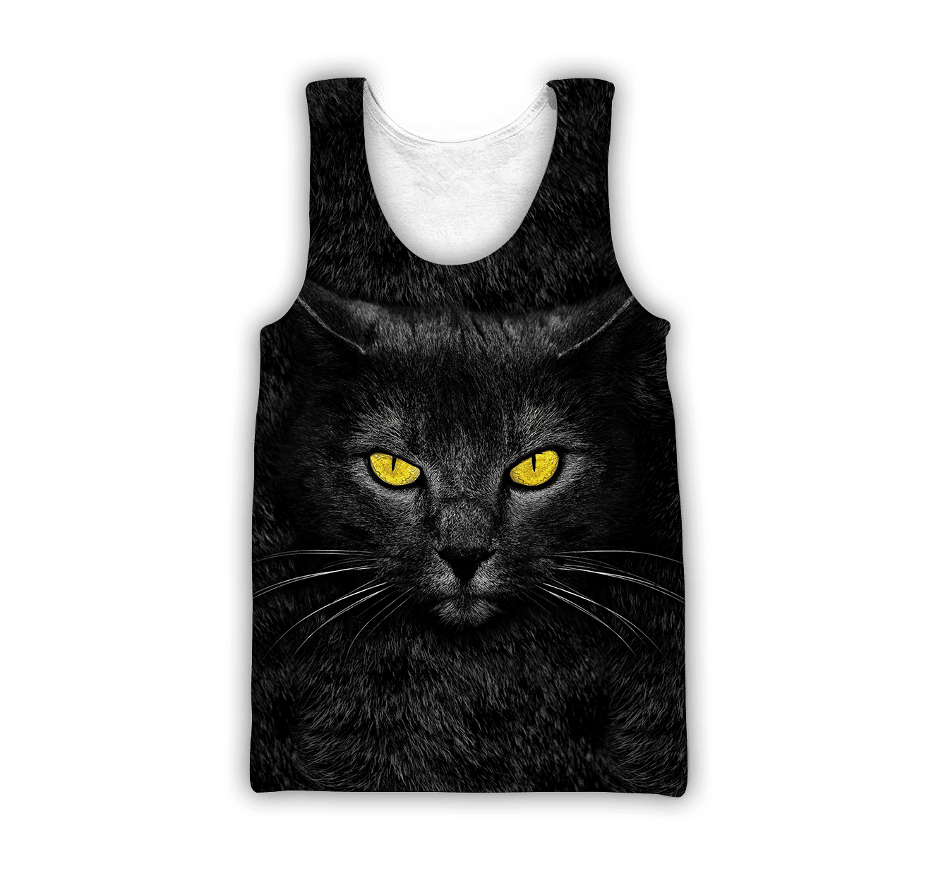 Black Cat Face Hair Premium Hoodie Sweatshirt Cover