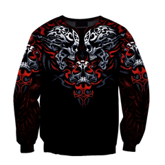 Awesome Confronting Skulls Hoodie For Men And Women