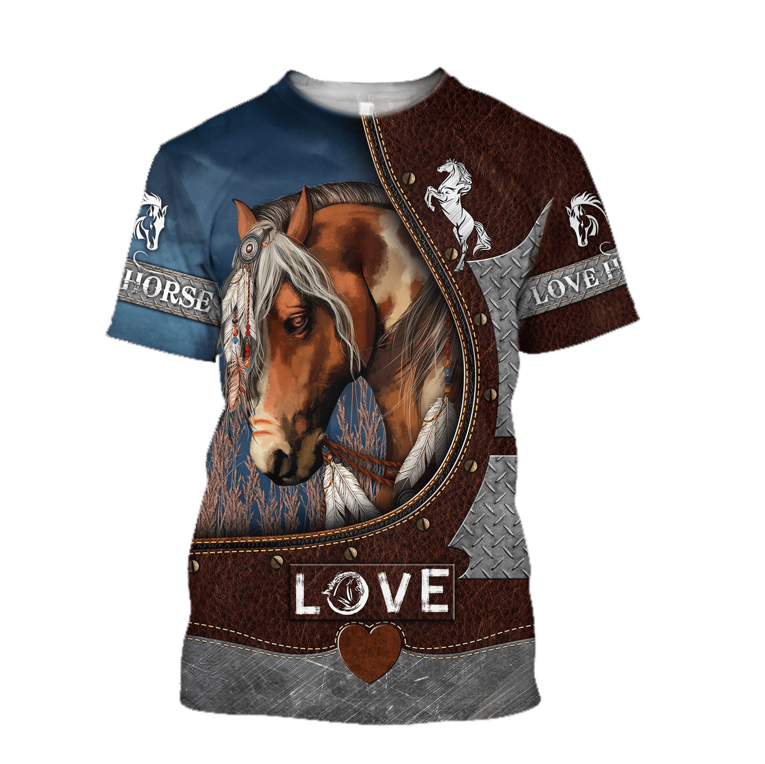 Beautiful Horse 3D All Over Printed Shirts For Men And Women Hoodie