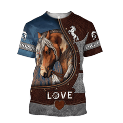 Beautiful Horse 3D All Over Printed Shirts For Men And Women Hoodie