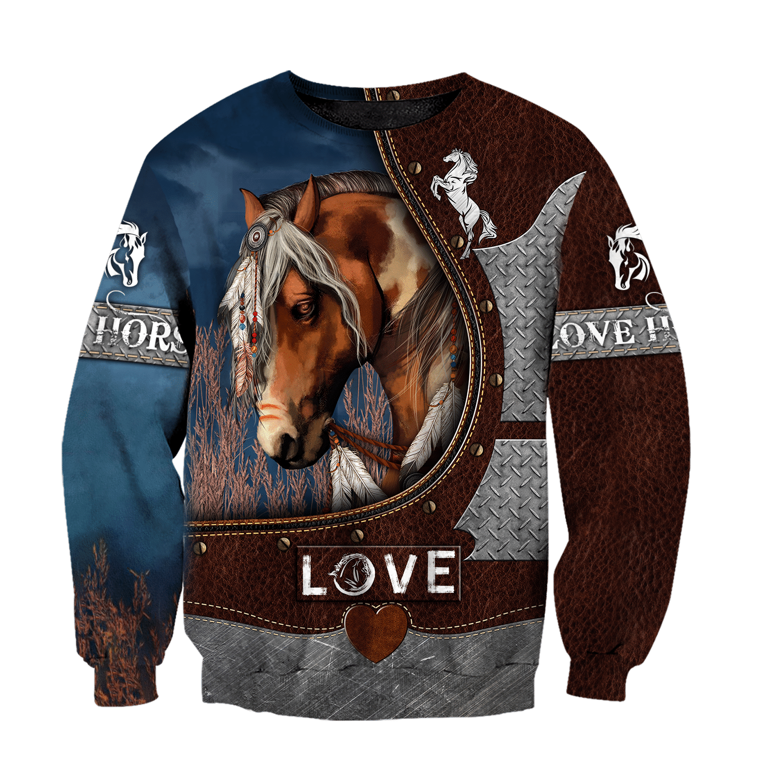 Beautiful Horse 3D All Over Printed Shirts For Men And Women Hoodie