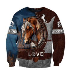 Beautiful Horse 3D All Over Printed Shirts For Men And Women Hoodie