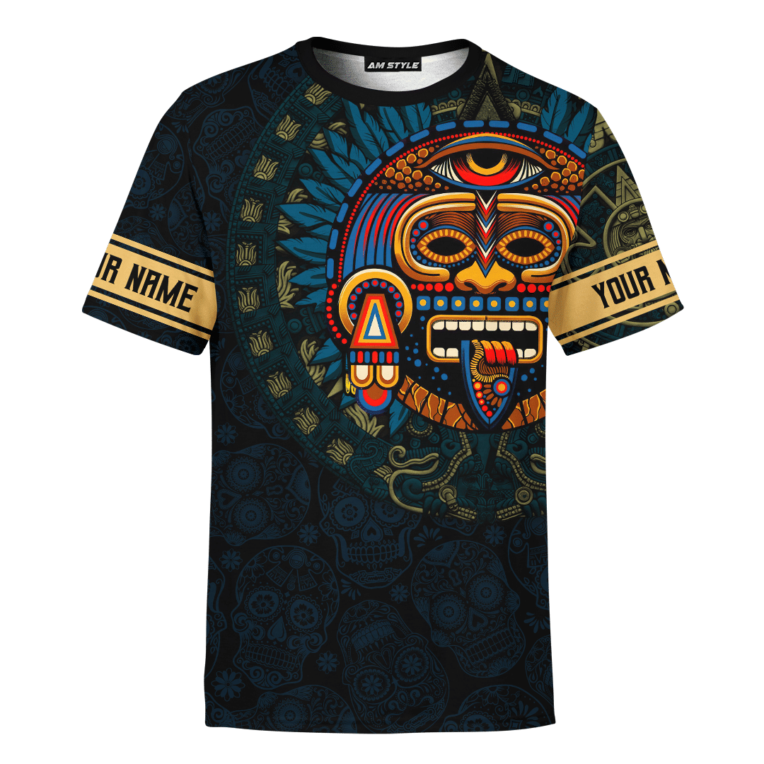 Aztec History Maya Aztec Customized 3D All Over Printed Shirt Hoodie