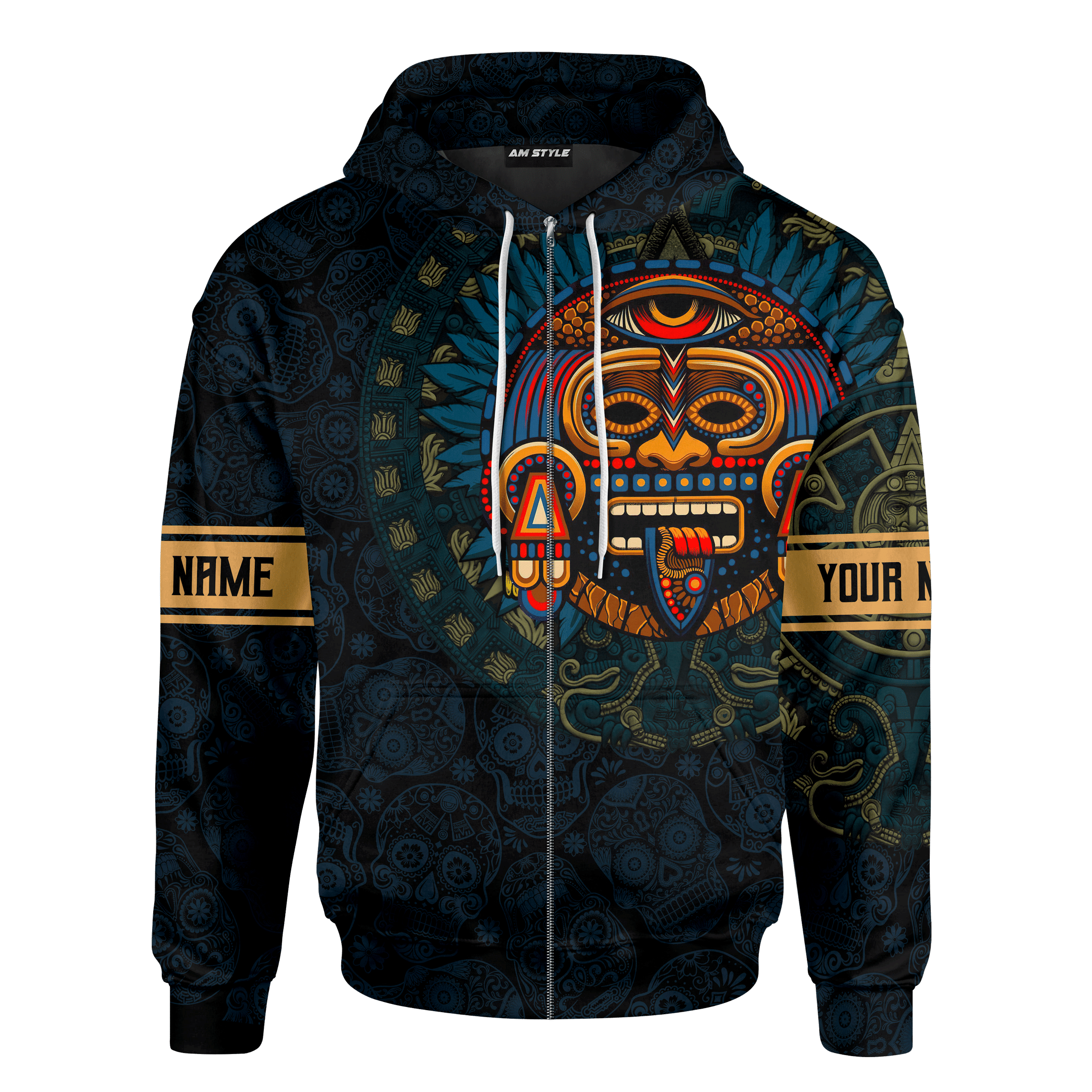 Aztec History Maya Aztec Customized 3D All Over Printed Shirt Hoodie