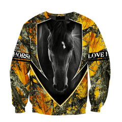 Love Horse 3D All Over Printed Shirts For Men And Women Hoodie