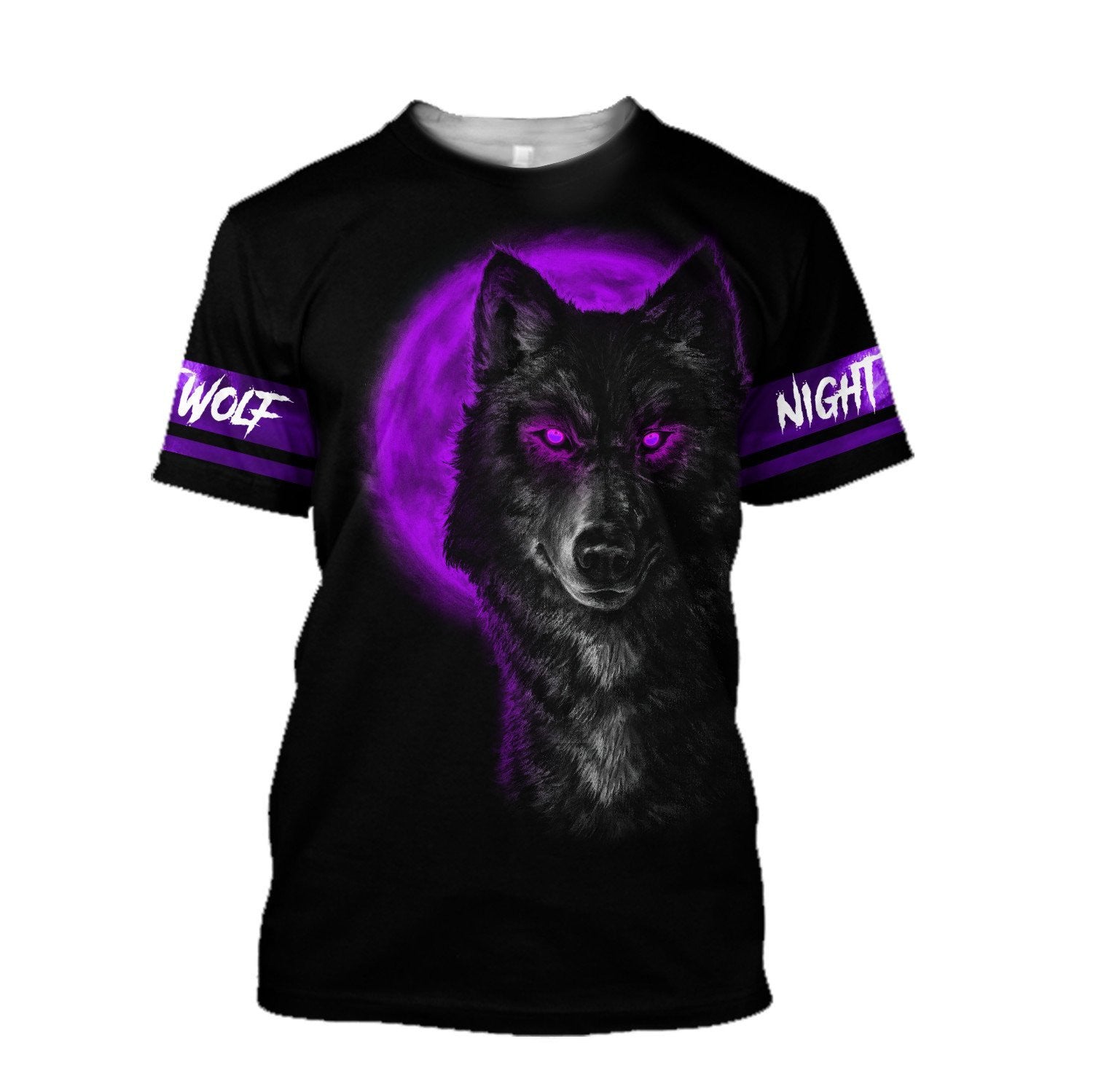 Wolf 3D All Over Printed Unisex Shirt Hoodie