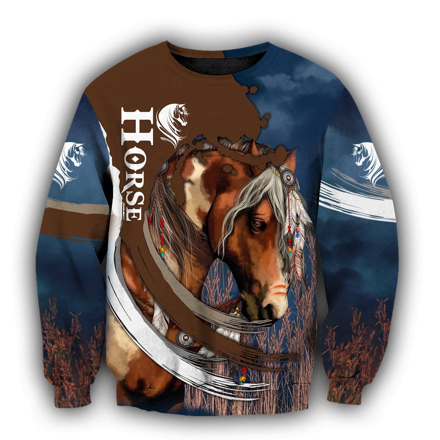 Beautiful Horse 3D All Over Printed Shirts For Men And Women Hoodie