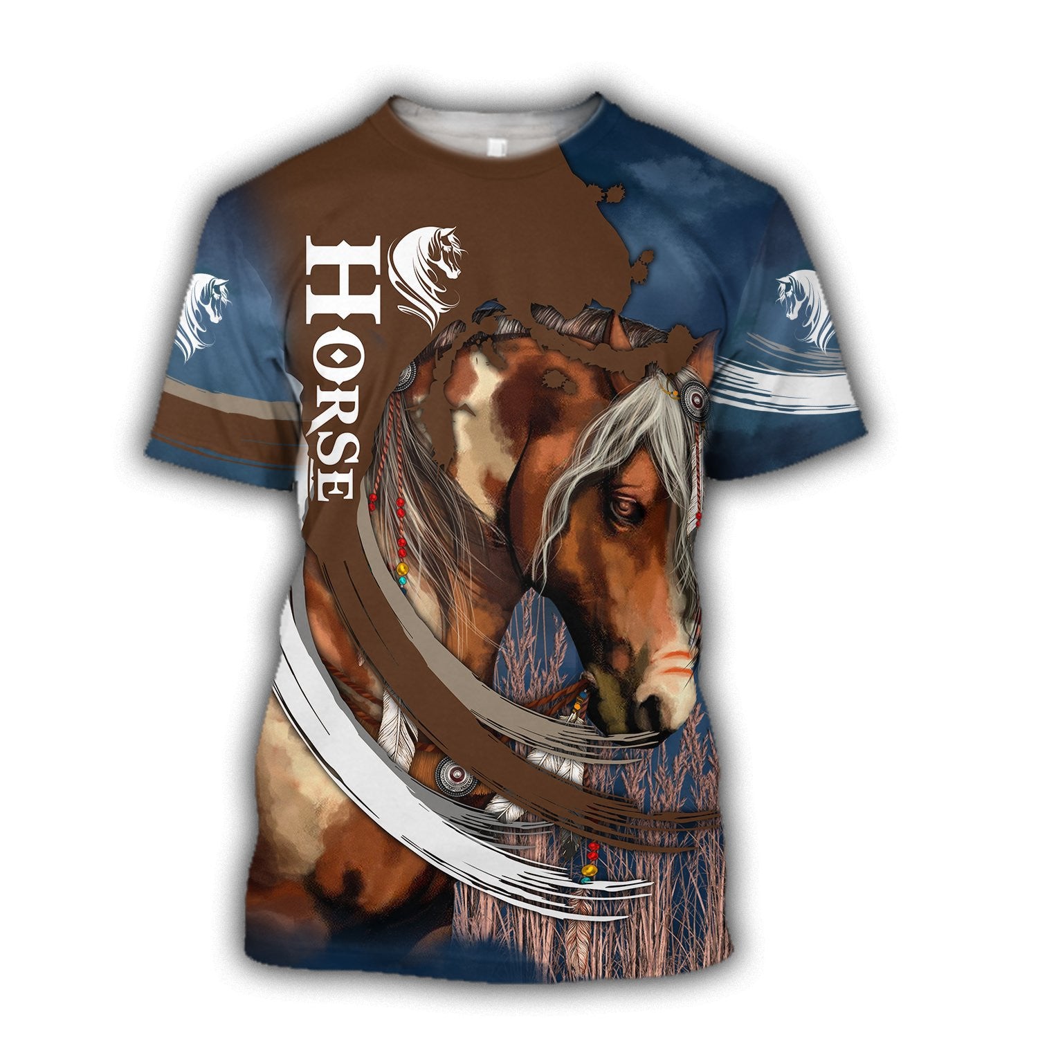 Beautiful Horse 3D All Over Printed Shirts For Men And Women Hoodie