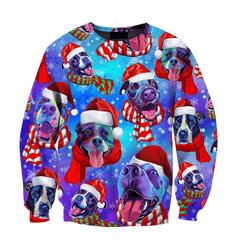 Pit Bull Xmas Unisex Shirts Hoodie