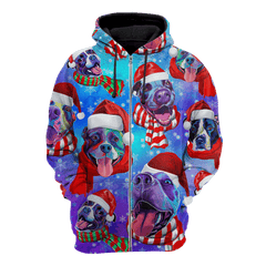 Pit Bull Xmas Unisex Shirts Hoodie