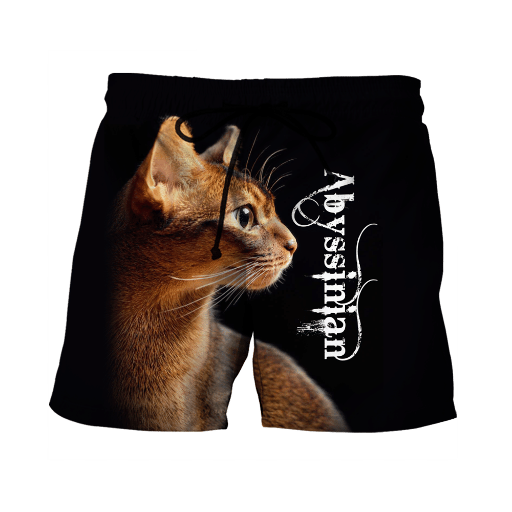 Abyssinian Cat Tattoo 3D Printed Shirts For Men And Women Hoodie