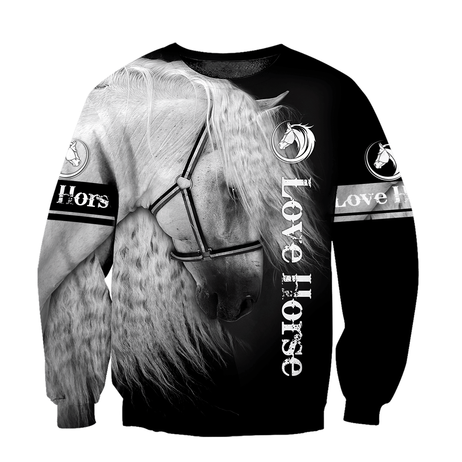 Beautiful Horse 3D All Over Printed Shirts For Men And Women Hoodie