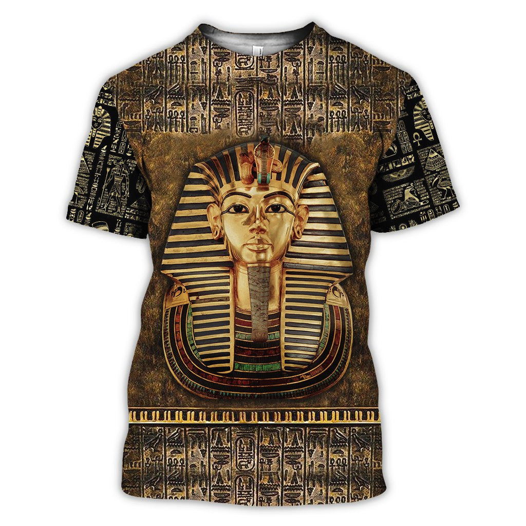 Ancient Egypt Tutankhamun 3D All Over Printed Hoodie For Men And Women