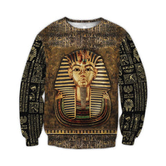 Ancient Egypt Tutankhamun 3D All Over Printed Hoodie For Men And Women