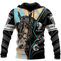 Beautiful Horse 3D All Over Printed Shirt For Men And Women Hoodie