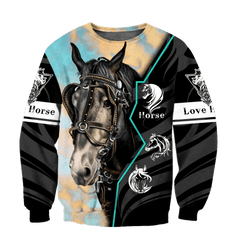 Beautiful Horse 3D All Over Printed Shirt For Men And Women Hoodie