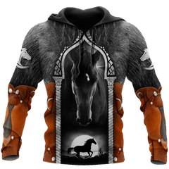 Beautiful Horse 3D All Over Printed shirt for Men and Women Pi080101 - Amaze Style™-Apparel