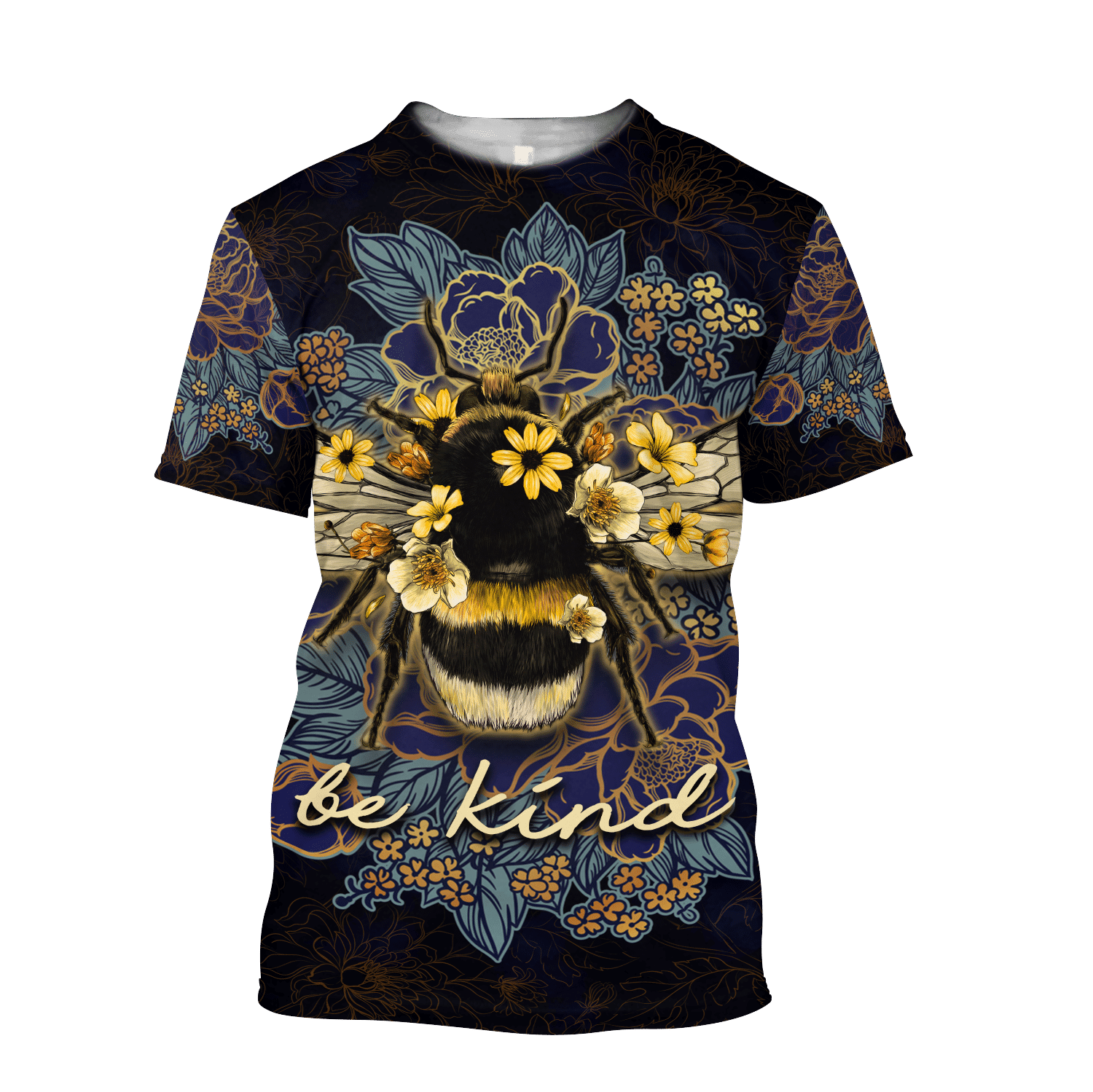 Beautiful Bee Art 3D All Over Printed Shirts For Men And Women Hoodie