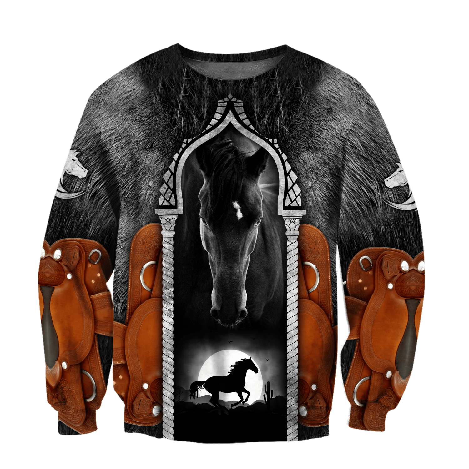 Beautiful Horse 3D All Over Printed Shirt For Men And Women Hoodie