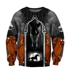 Beautiful Horse 3D All Over Printed Shirt For Men And Women Hoodie