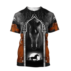 Beautiful Horse 3D All Over Printed Shirt For Men And Women Hoodie