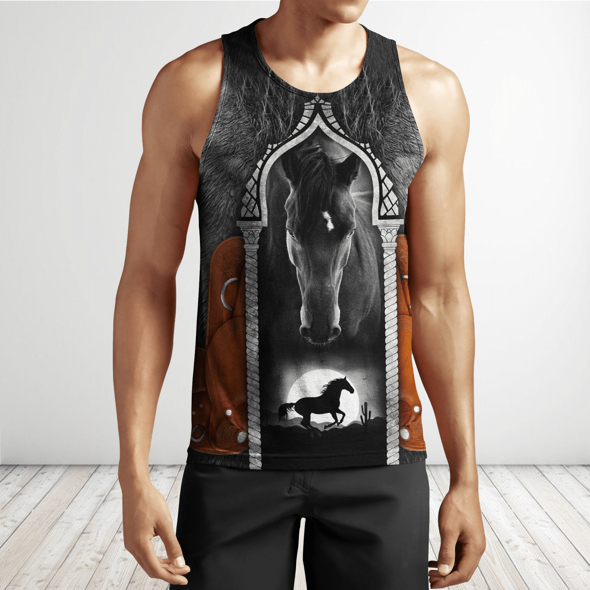 Beautiful Horse 3D All Over Printed Shirt For Men And Women Hoodie