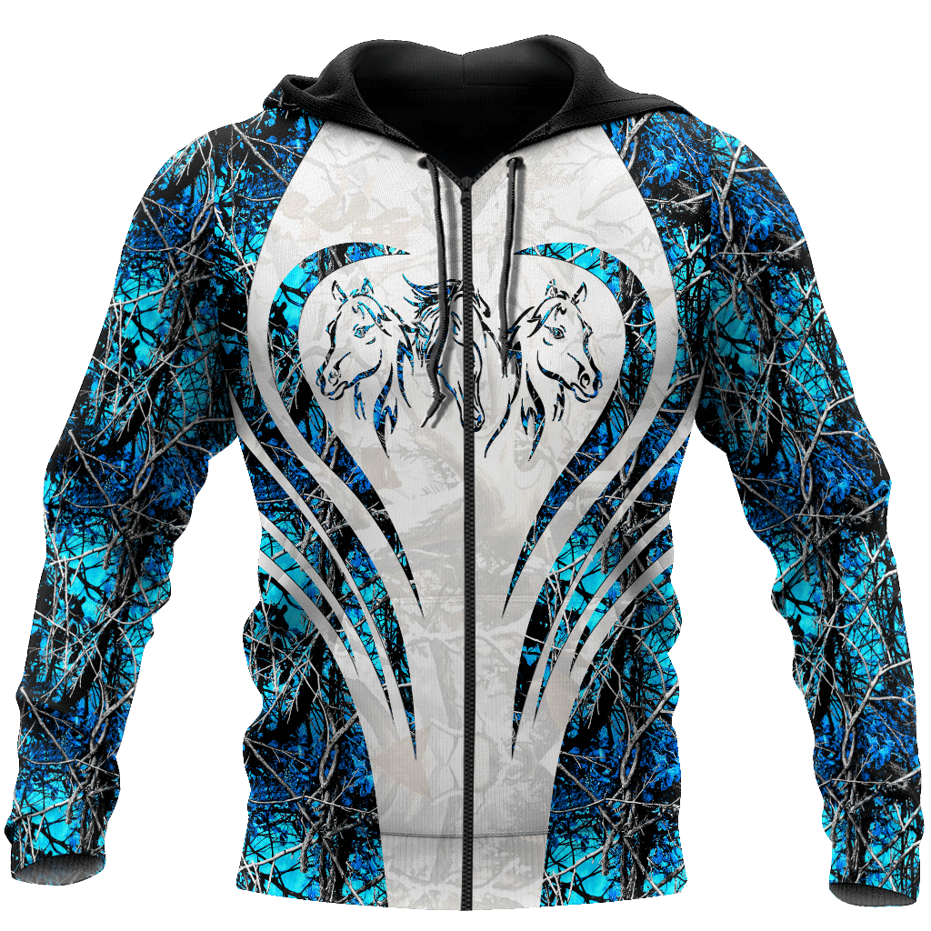 Beautiful Horse 3D All Over Printed Shirt For Men And Women Hoodie