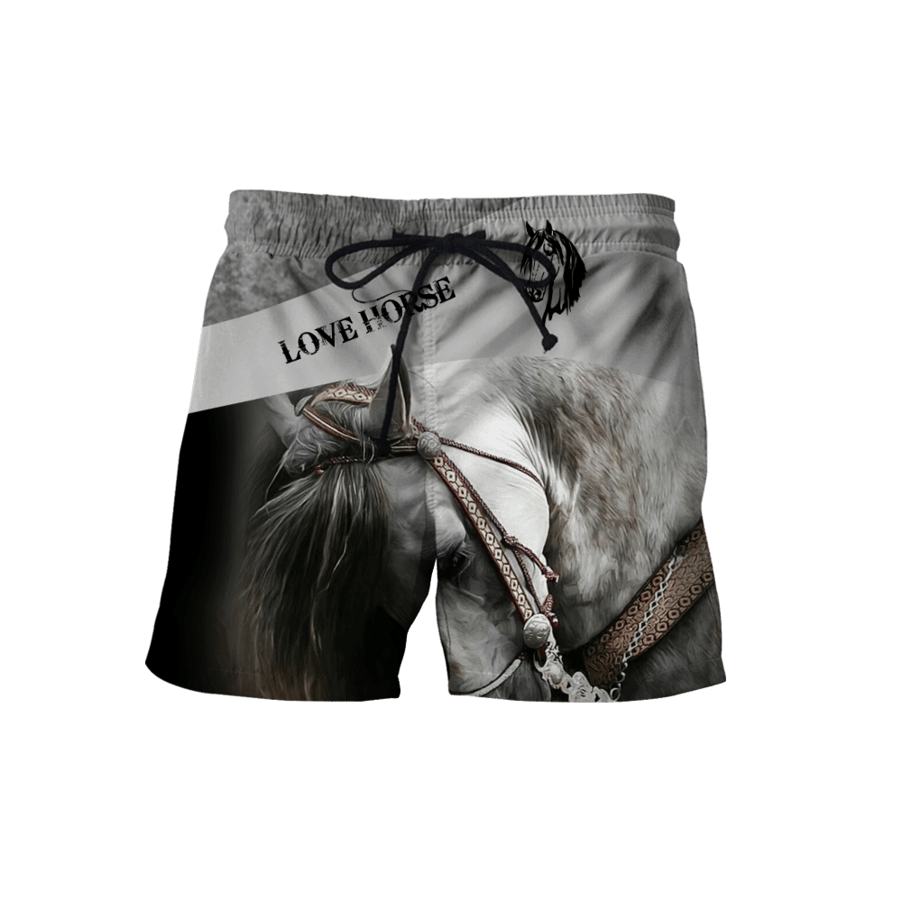 Beautiful Horse 3D All Over Printed Shirt For Men And Women Hoodie