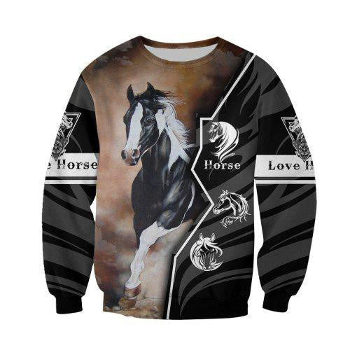 Beautiful Horse 3D All Over Printed shirt for Men and Women HR15 - Amaze Style™-Apparel