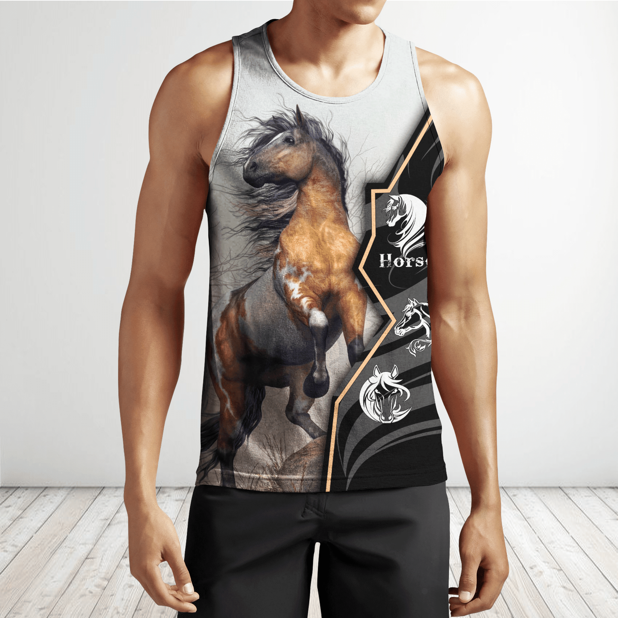 Beautiful Horse 3D All Over Printed Shirt For Men And Women Hoodie