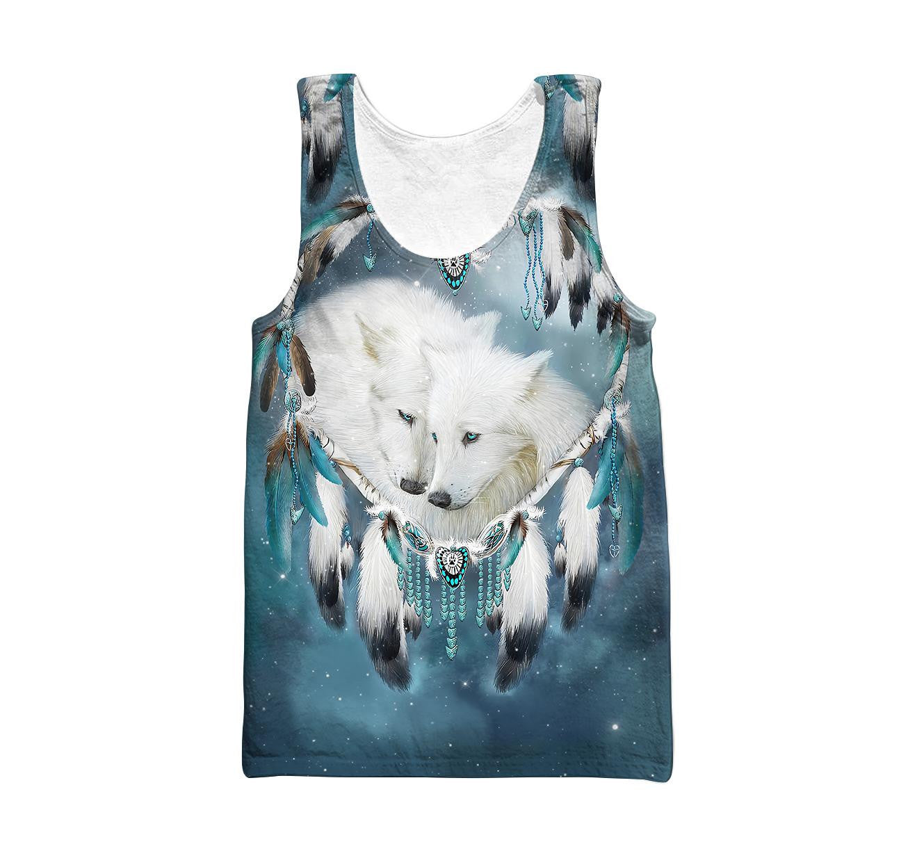 Couple Wolf Hoodie For Men And Women