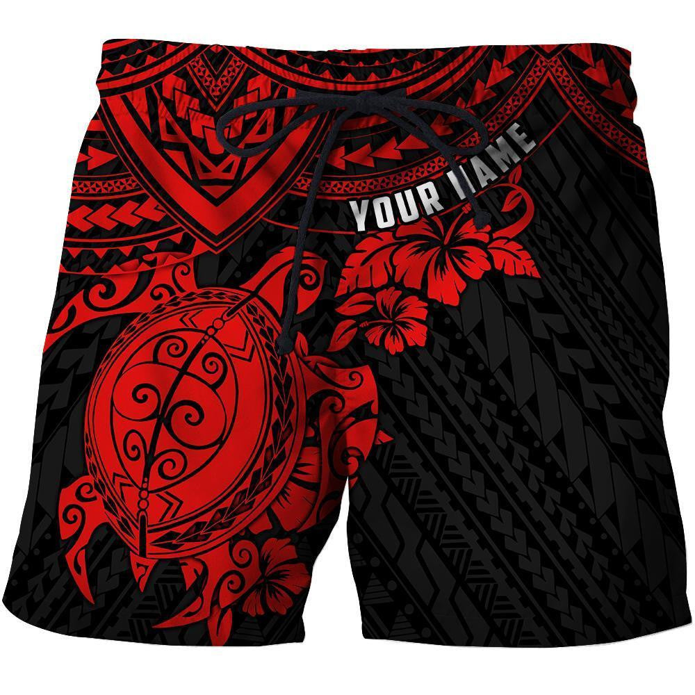 Amazing Polynesian Red Tattoo Customize 3D All Over Printed Shirts For Men And Women Hoodie