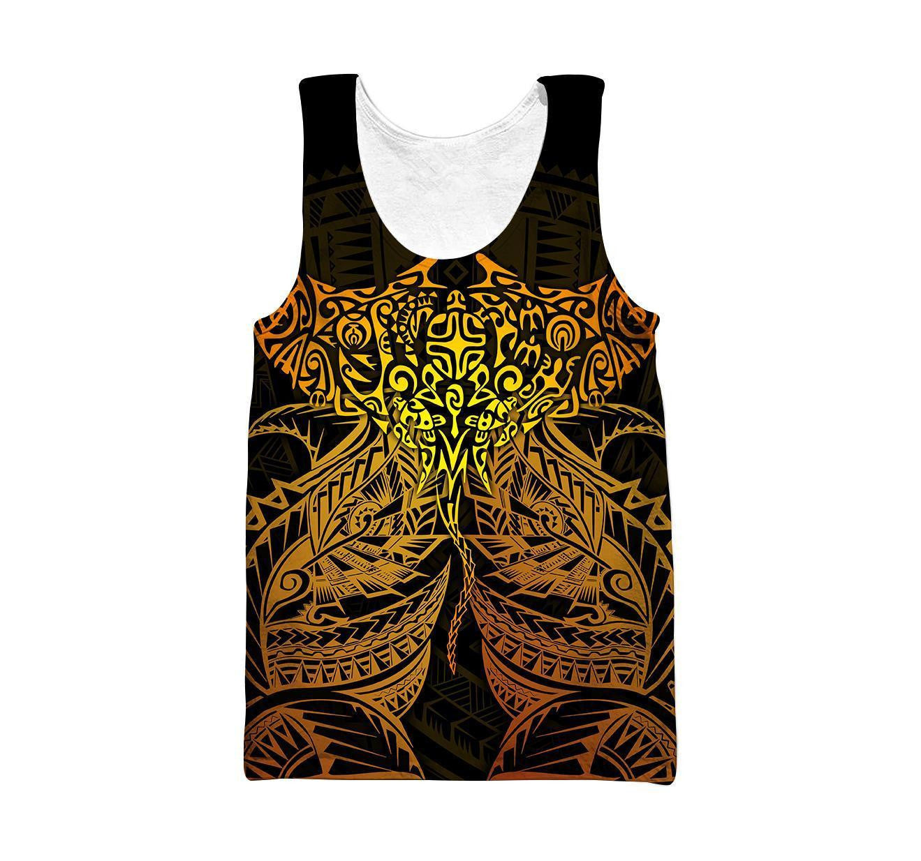 Amazing Polynesian Ray Tattoo Hoodie For Men And Women