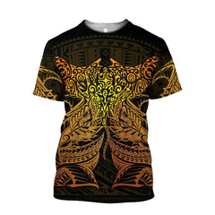 Amazing Polynesian Ray Tattoo Hoodie For Men And Women