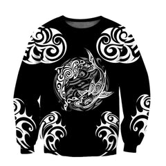 Amazing Polynesian Shark Hoodie For Men And Women