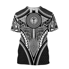 Amazing Polynesian Pattern Hoodie For Men And Women